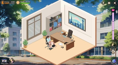[JK后宫调教][冷傲严肃眼镜娘白领调教征服][温柔系白毛红瞳美人]爱与生活：幸运老师Love n Life Luc ky Teacher Ver3.1.1 PC[3.9G百度]-第2张图片-萌站