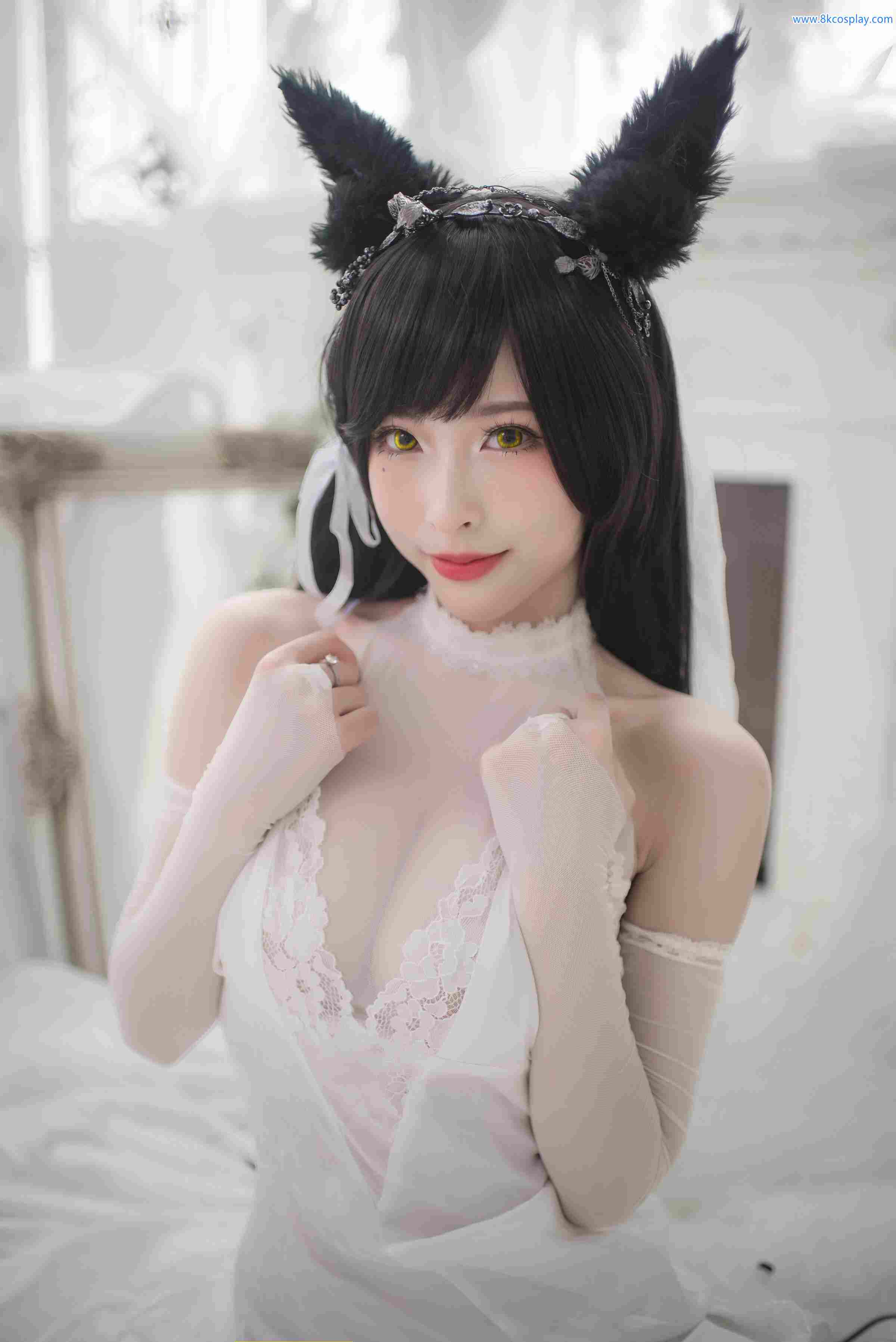 清水由乃 - 爱宕婚纱 白丝 49P-第4张图片-萌站