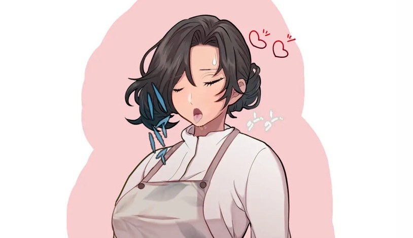 DL4月新作【互动SLG/动态/生肉】关于和团地同层住的巨乳单身妈妈变得亲密这件事-第5张图片-萌站