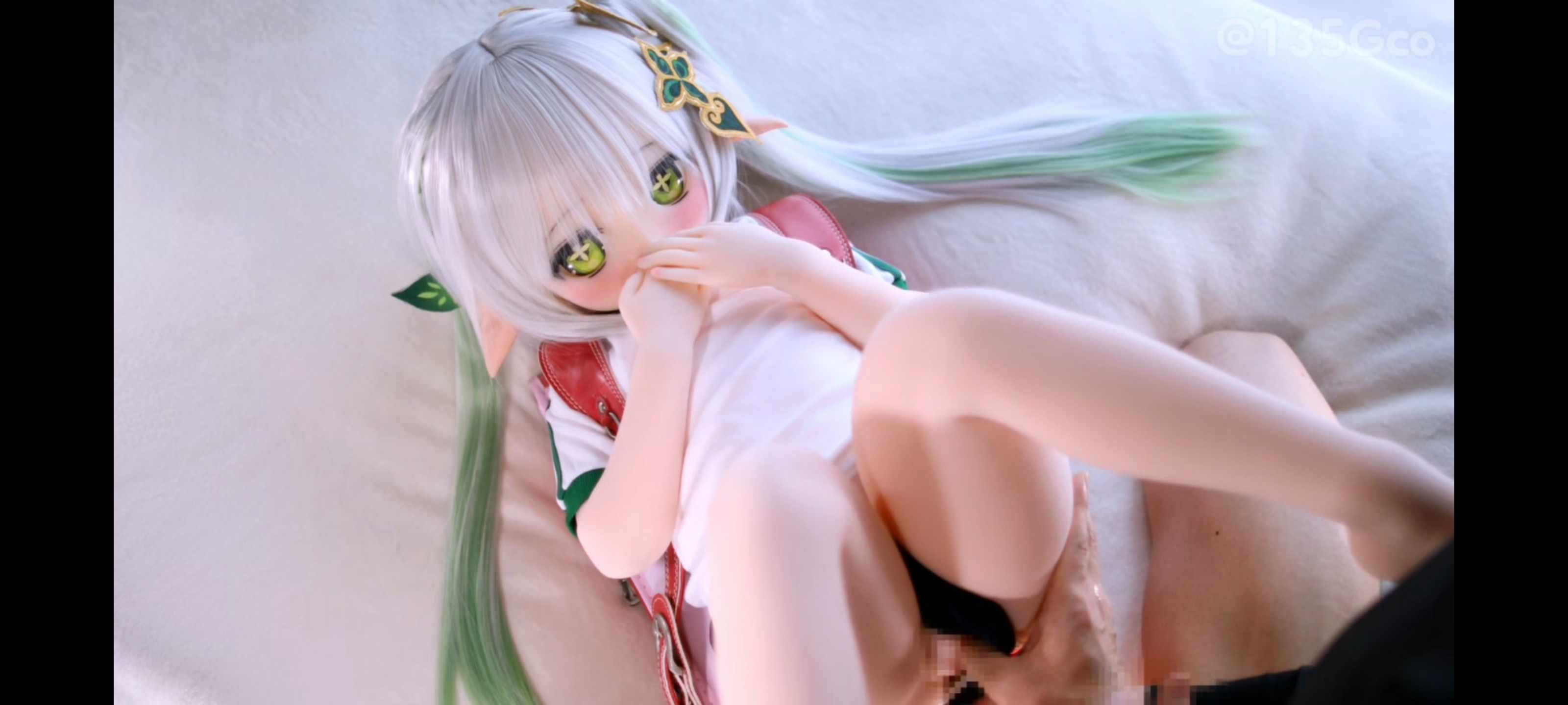 射可爱小草神一身