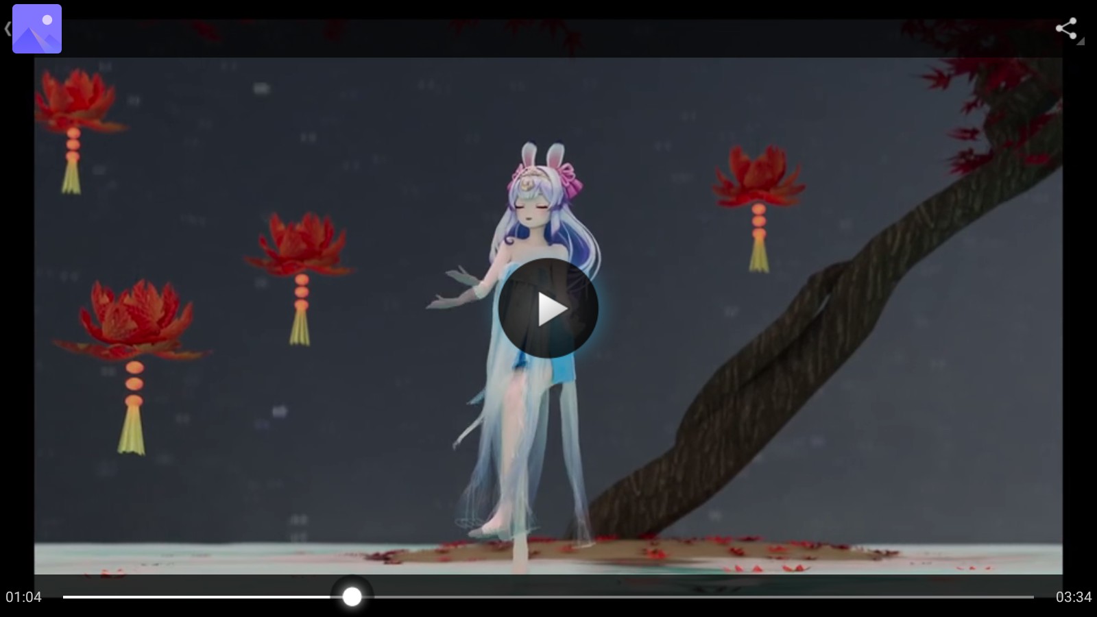 iwara兰音 人间万朵红