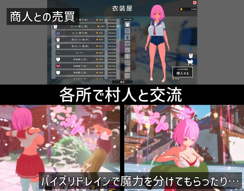 [更新]【动作ARPG/沙盒开放/全动态/汉化】失败者制造者（ルーザーメーカー）V1.1.0 机翻汉化【7G】-第6张图片-萌站