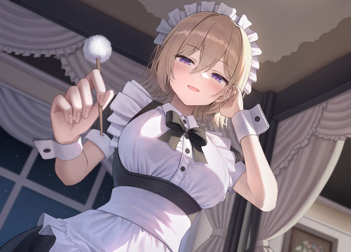 RJ01412494【えもこ】【こしょこしょ多め♡】クールな小悪魔ボクっこメイドの太ももの上で～お耳トロける♡たっぷり耳責めご奉仕フルコース♪～《えもこASMR》-第1张图片-萌站