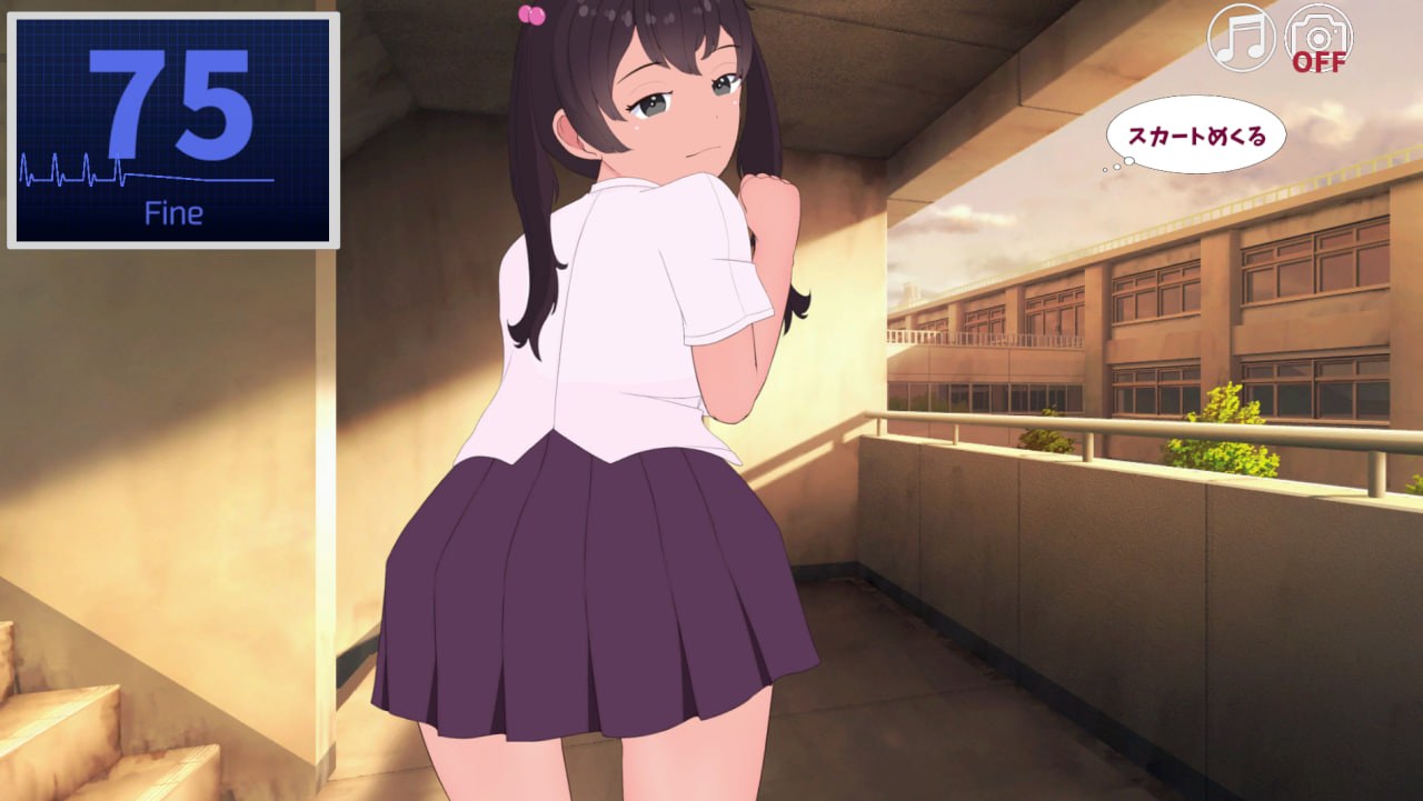 [SLG/PC]暴露癖大小姐！街头散步～巨乳少女想要公开裸露