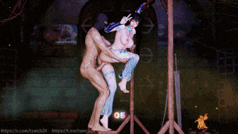 【3D动画/天使没翅膀】蓝梦 除灵摇Ⅲ+柳神 泰式摇 极品黑丝女神骑乘后入中出 [2.4G]-第4张图片-萌站
