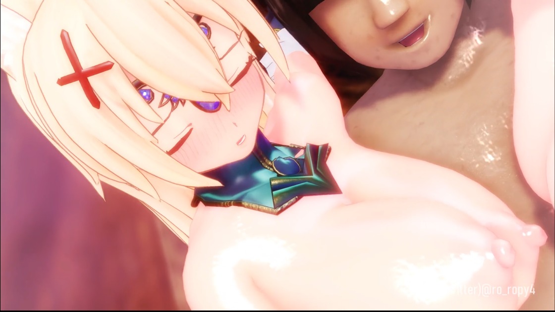 キリアちゃんとエルフのラドラルさんのベロチュー手コキ✊))💓💦-第2张图片-萌站