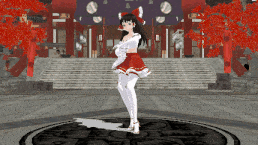 灵梦（和洪美玲）时雄风卡（MMD）