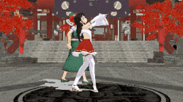 灵梦（和洪美玲）时雄风卡（MMD）-第2张图片-萌站
