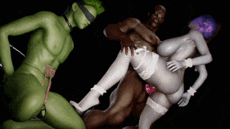 17【3D夫目前犯NTR】 VLDstudio Raven BBC & Beast boy CUCK 【1.1G】-第5张图片-萌站