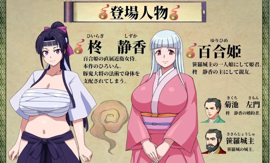  【日系/RPG/汉化/NTR】天竺鬼與女武士 豚鬼之女侍 AI汉化内嵌版【2.79G】【序号2240】-第3张图片-萌站