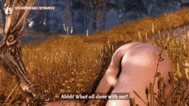 59【3D同人动画】 Skyrim4ever上古卷轴女主外出森林探险惨遭树妖束缚巨根内设 高清完整版 【1G】-第5张图片-萌站