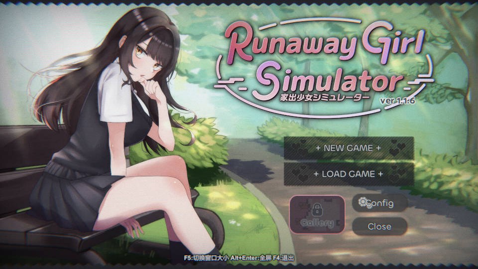 [S;G官中PC动态]逃亡少女模拟器 Runaway Girl Simulator v1.1.8 [1.66 G]D-第3张图片-萌站