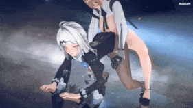 新作-Yixuan (Skin) x Tsukishiro Yanagi Futa WIP (ZzZ) 仪玄 x 月城柳-第2张图片-萌站