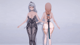 新作-Yixuan (Skin) x Tsukishiro Yanagi Futa WIP (ZzZ) 仪玄 x 月城柳-第14张图片-萌站