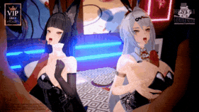 新作-[Sex]星見雅&儀玄_師弟丼の黑白丝袜bunny girl-第12张图片-萌站