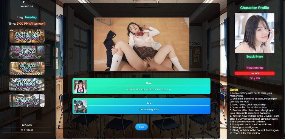 【SLG/HTML/真人/全动态】 街頭英雄Street Champion V0.6a 浏览器汉化步兵版 [11.8G更新]【序号2307】-第3张图片-萌站