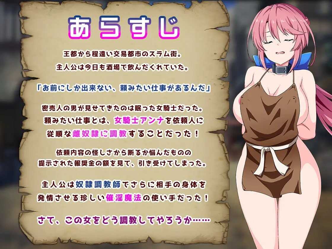 [RPG巨乳GPT汉化PC动态]骑士安娜 奴隶调教记录Ver1.00 騎士アンナ 奴隷調教記録[1.13G]D-第10张图片-萌站