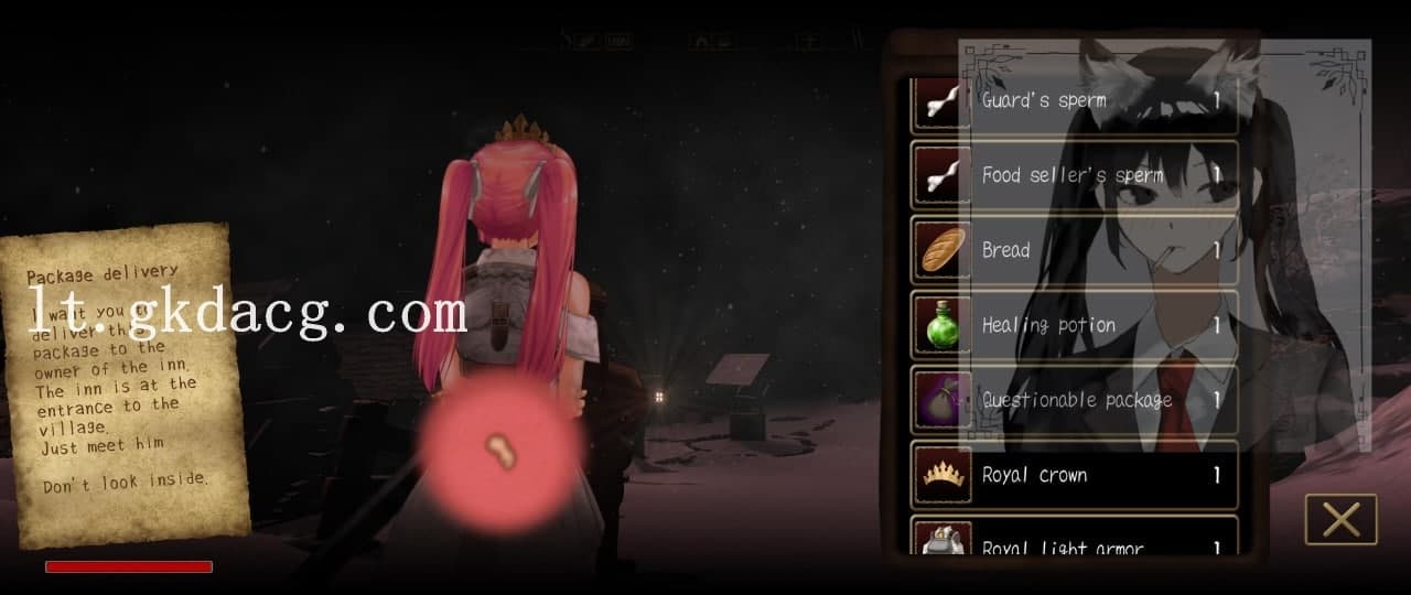[RPG/PC]零落公主骑士安娜斯塔西娅～被诅咒的淫纹：任何种族精液都能受孕的体质～-第2张图片-萌站