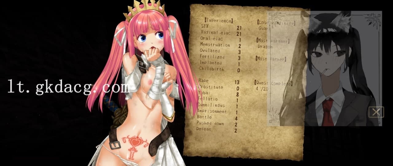 [RPG/PC]零落公主骑士安娜斯塔西娅～被诅咒的淫纹：任何种族精液都能受孕的体质～-第5张图片-萌站