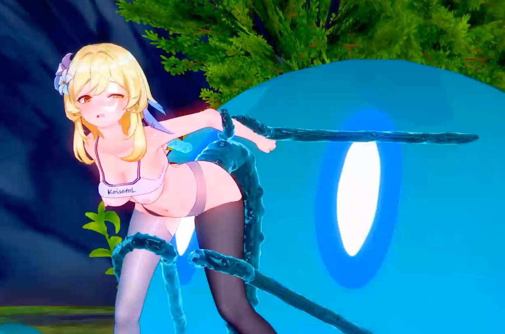 Iwara - Lumine❤sex ~ 蛍の❤R18❤旅行 ~ ナタ&敗北シーン -第3张图片-萌站