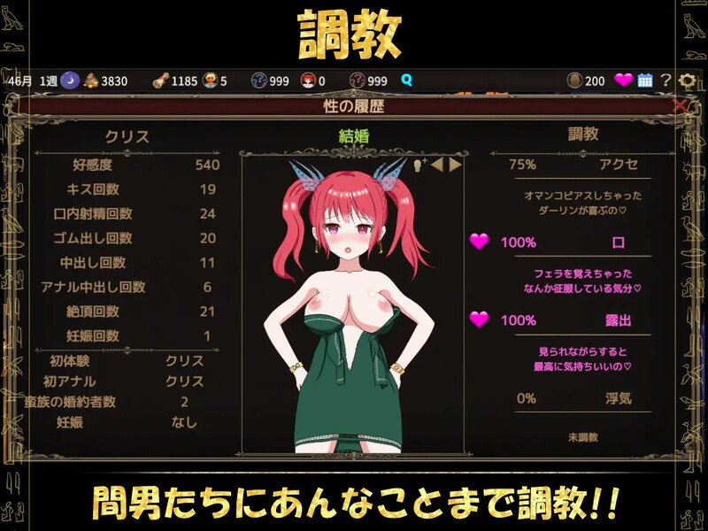 【大型战略SLG/动态/官中】被蛮族盯上的村庄~NTR整个村庄的模拟游戏~(蛮族に狙われた村~村丸ごと寝取られちゃうシミュレーション~)V1.10 DL官中【5.3G】-第6张图片-萌站 【大型战略SLG/动态/官中】被蛮族盯上的村庄~NTR整个村庄的模拟游戏~(蛮族に狙われた村~村丸ごと寝取られちゃうシミュレーション~)V1.10 DL官中【5.3G】-第6张图片-萌站