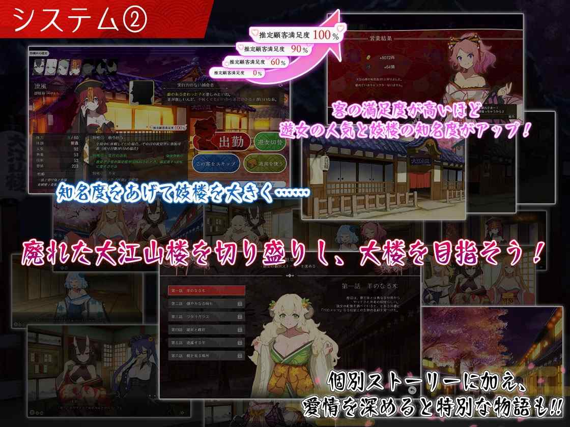 【PC/AI/自带全CG/动态】梦吉原的妖异妓楼 ~妖怪大楼重建谭~ 夢吉原のあやかし妓楼 ~妖怪大楼再建譚~ Ver1.041-第5张图片-萌站 【PC/AI/自带全CG/动态】梦吉原的妖异妓楼 ~妖怪大楼重建谭~ 夢吉原のあやかし妓楼 ~妖怪大楼再建譚~ Ver1.041-第5张图片-萌站