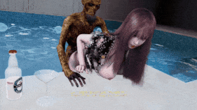 【4K/无修/无水印】新作-牛头人爱好者-雯雅婷-泳池NTR 极品肉丝女友在泳池内被异种侵犯中出-4K-第3张图片-萌站