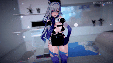18[3D同人无修]MapleHutCat大佬25年7月18日作品 Skirk 丝柯克 [1V2G]-第4张图片-萌站