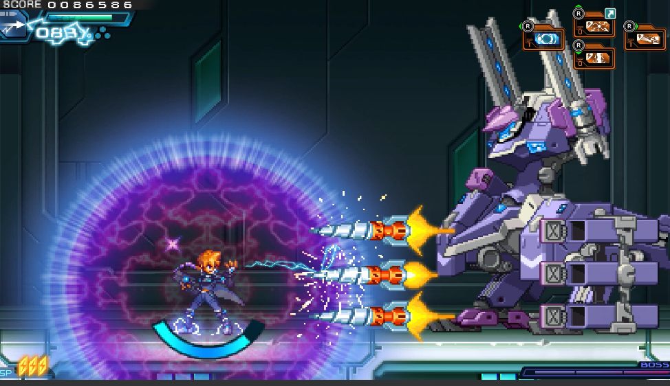 【横版/ACT/中文/合集版】苍穹雷霆 GUNVOLT 三棱合极版Azure Striker Gunvolt Trilogy Enhanced Build.19339648 官方中文 [7.7G新作]【序号2469】-第4张图片-萌站