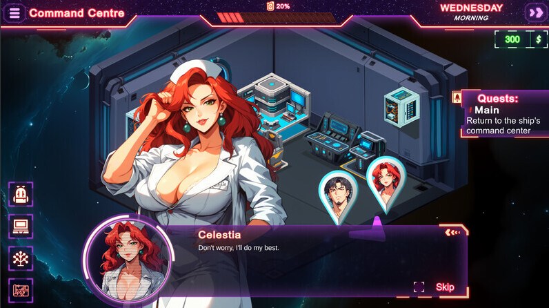 【沙盒/SLG/中文/全动态/步兵】 熟女银河：太空高嘲（Milfy Way- Space Orgasm）STEAM官方中文步兵版 [900M新作]-第3张图片-萌站