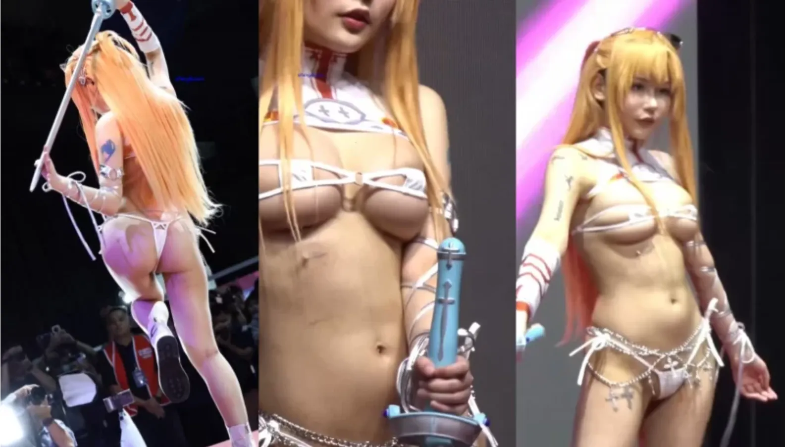 [COSPLAY/合集] 台湾OO漫展COS 超色气大尺度4K画质 完美视角1-3期合集 [7V] [17G]-第3张图片-萌站