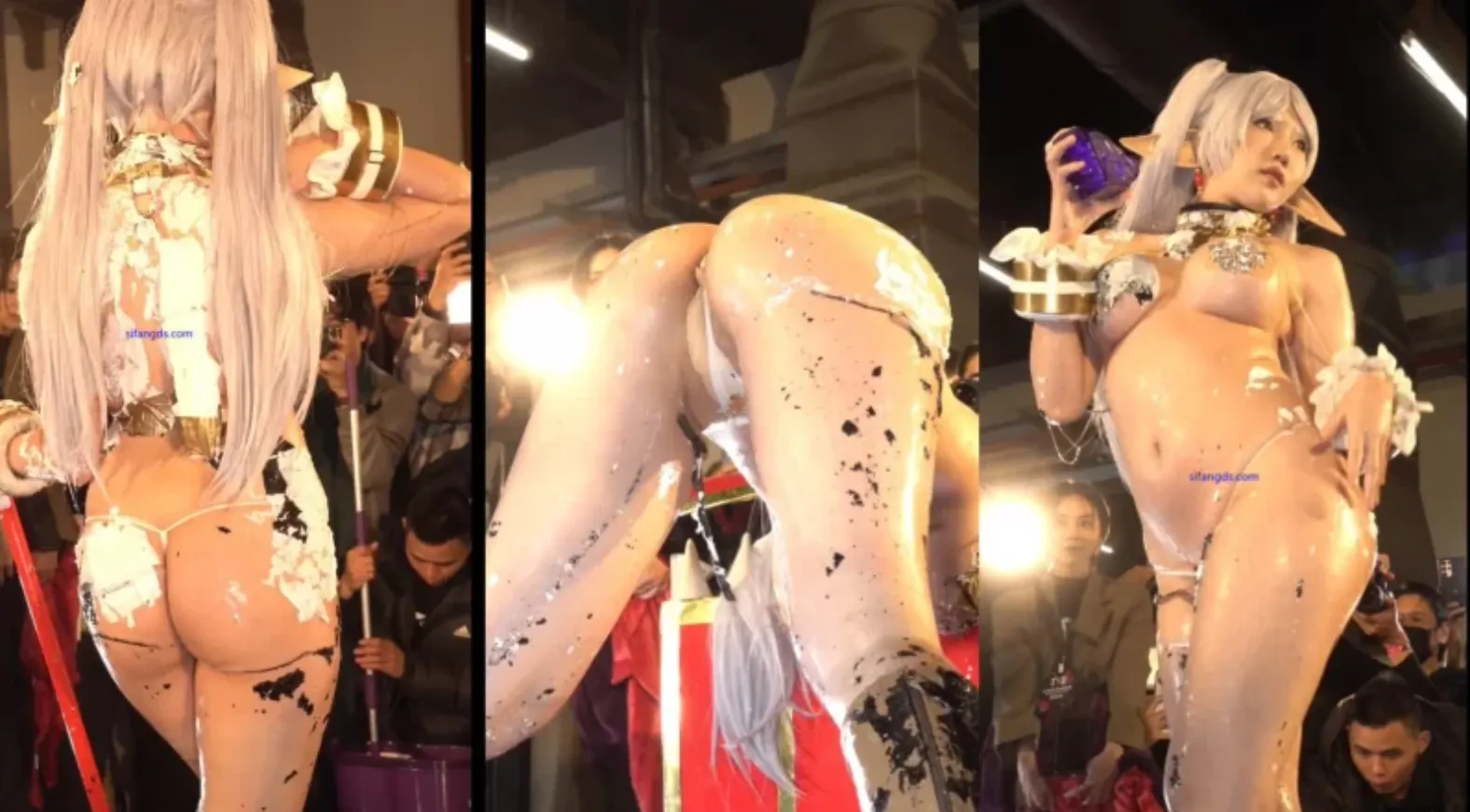 [COSPLAY/合集] 台湾OO漫展COS 超色气大尺度4K画质 完美视角1-3期合集 [7V] [17G]-第4张图片-萌站
