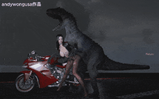 【3D动画/andywongusa】被恐龙追赶的都市女郎 [269M]-第2张图片-萌站