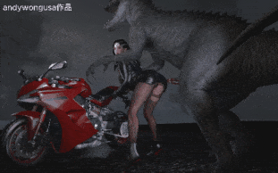 【3D动画/andywongusa】被恐龙追赶的都市女郎 [269M]-第3张图片-萌站