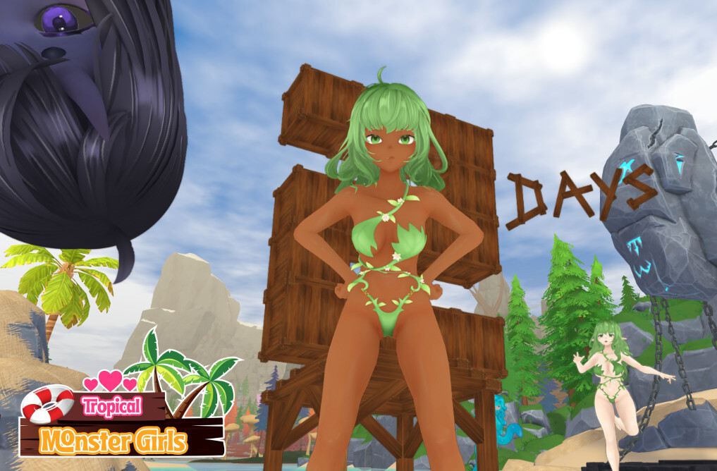 [3D游戏/中文/沙盒/步兵] 热带 怪物女孩 Tropical Monster Girls v1.0.3 STEAM官方中文步兵版 [1.1G/新作]-第6张图片-萌站