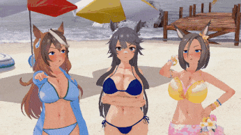 【3D动画/上官詩妤】赛马娘-學生會三人的触手sex [155M]-第4张图片-萌站