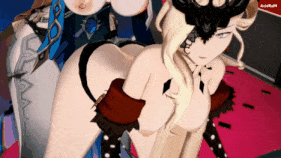 新作-Signora x MirrorMaiden FUTA WIP (Genshin impact) 女士 x 愚人众·藏镜仕女-第17张图片-萌站