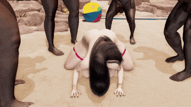 14[3D] [3D全动态][YeYeBirdie] Beach Sequel EP02 黑人岛上随时随地被黑人浓厚爆艹 [2.9G]-第3张图片-萌站