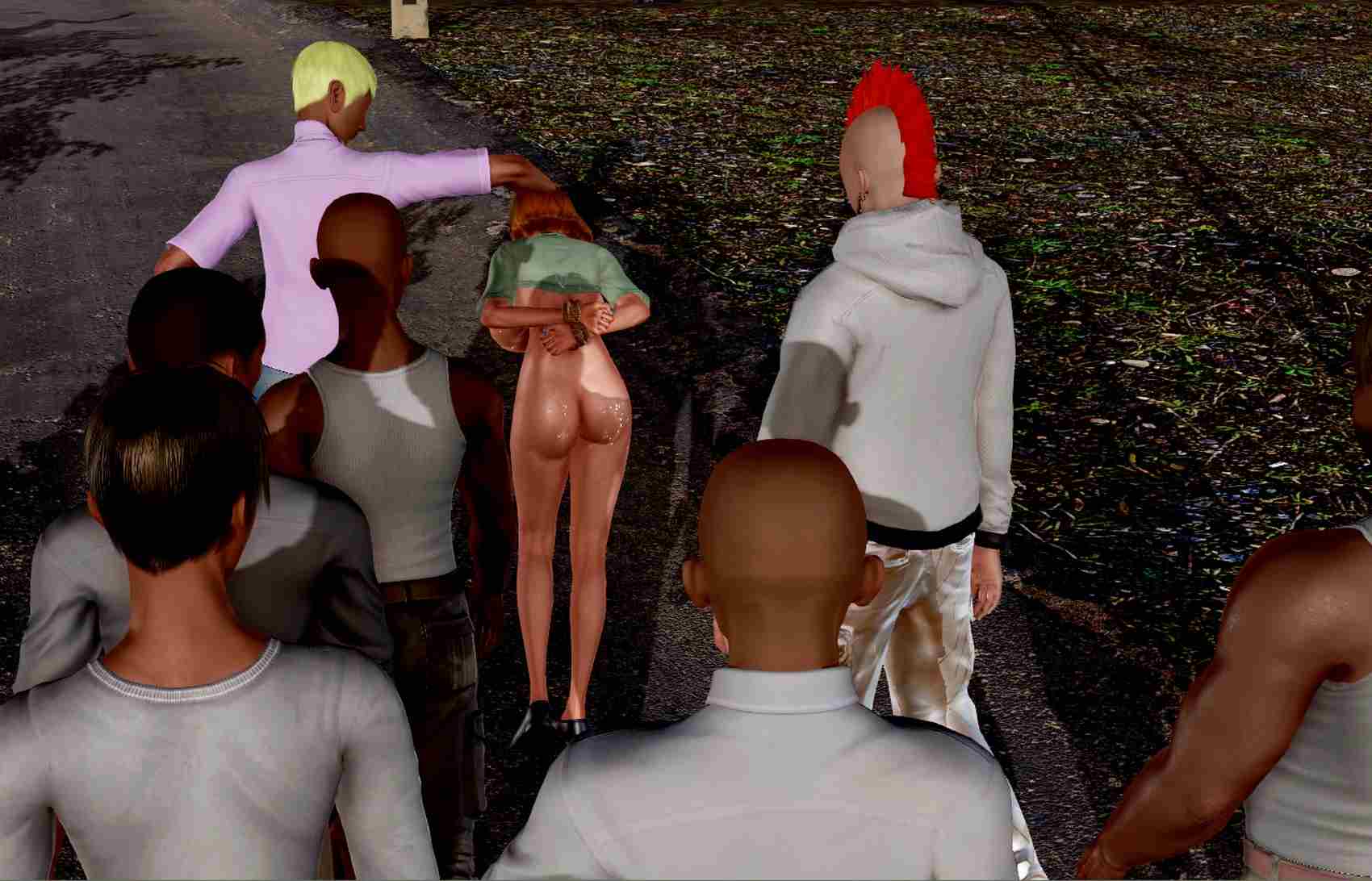 [Someday 8][ 沙滩轮殴Gangbang Trip to Beach1-2]