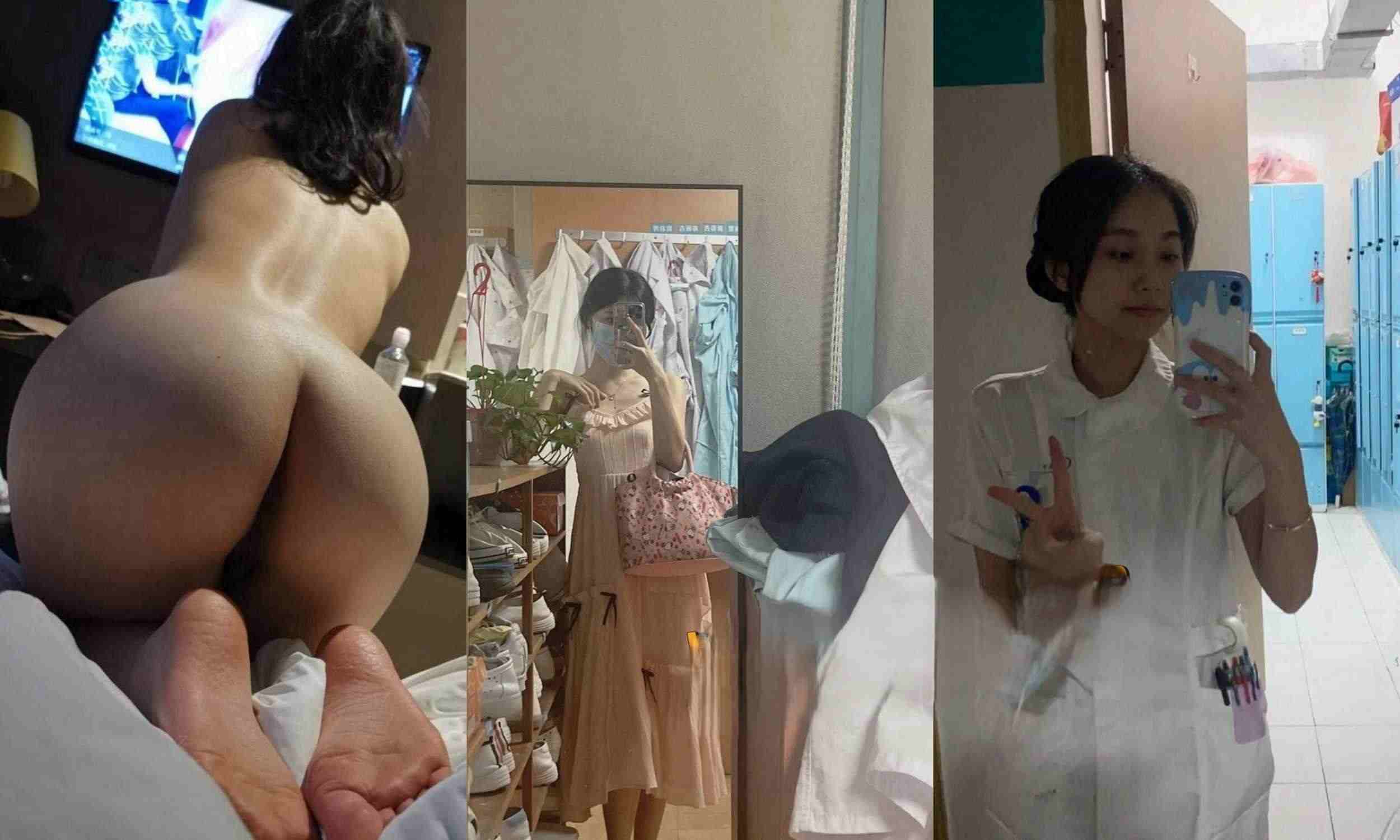 驻马店卫校实习小护士美丽动人 援交私拍视频流出 性感情趣装黑丝高跟被狂操！-第4张图片-萌站