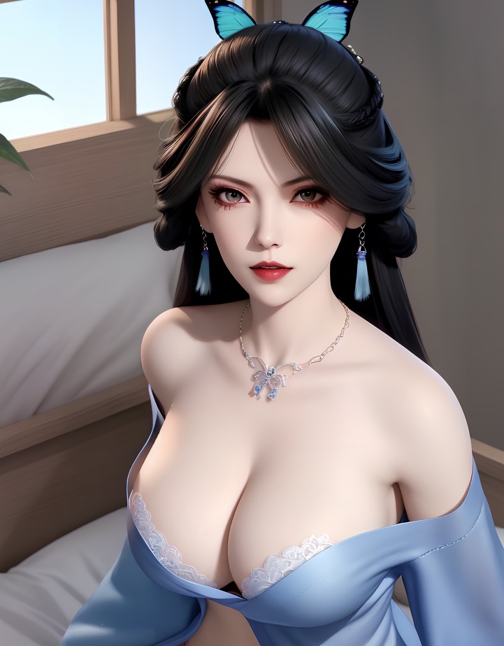 【图包】蓝雨蝶43（荤素）-第5张图片-萌站