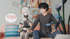 【3D动画/ESVideomaker】hololive虚拟主播-白上吹雪之宠物咖啡馆 [282M]-第2张图片-萌站