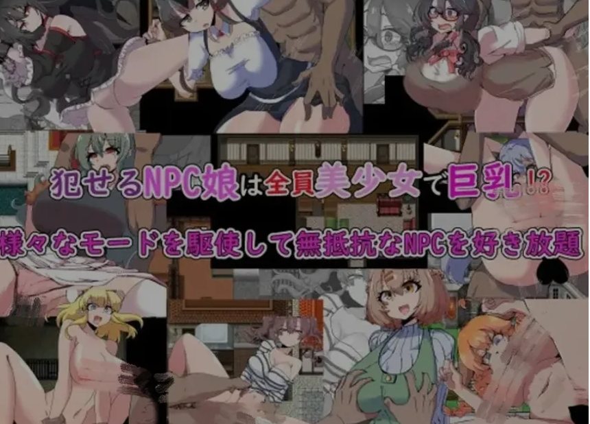 【日式/RPG/AI汉化/萌战内植】 NPC女孩成瘾对策（NPC娘シャブ(MOD)漬け戦略）V2.00 内嵌AI汉化版 [1.3G新作]【序号2629】