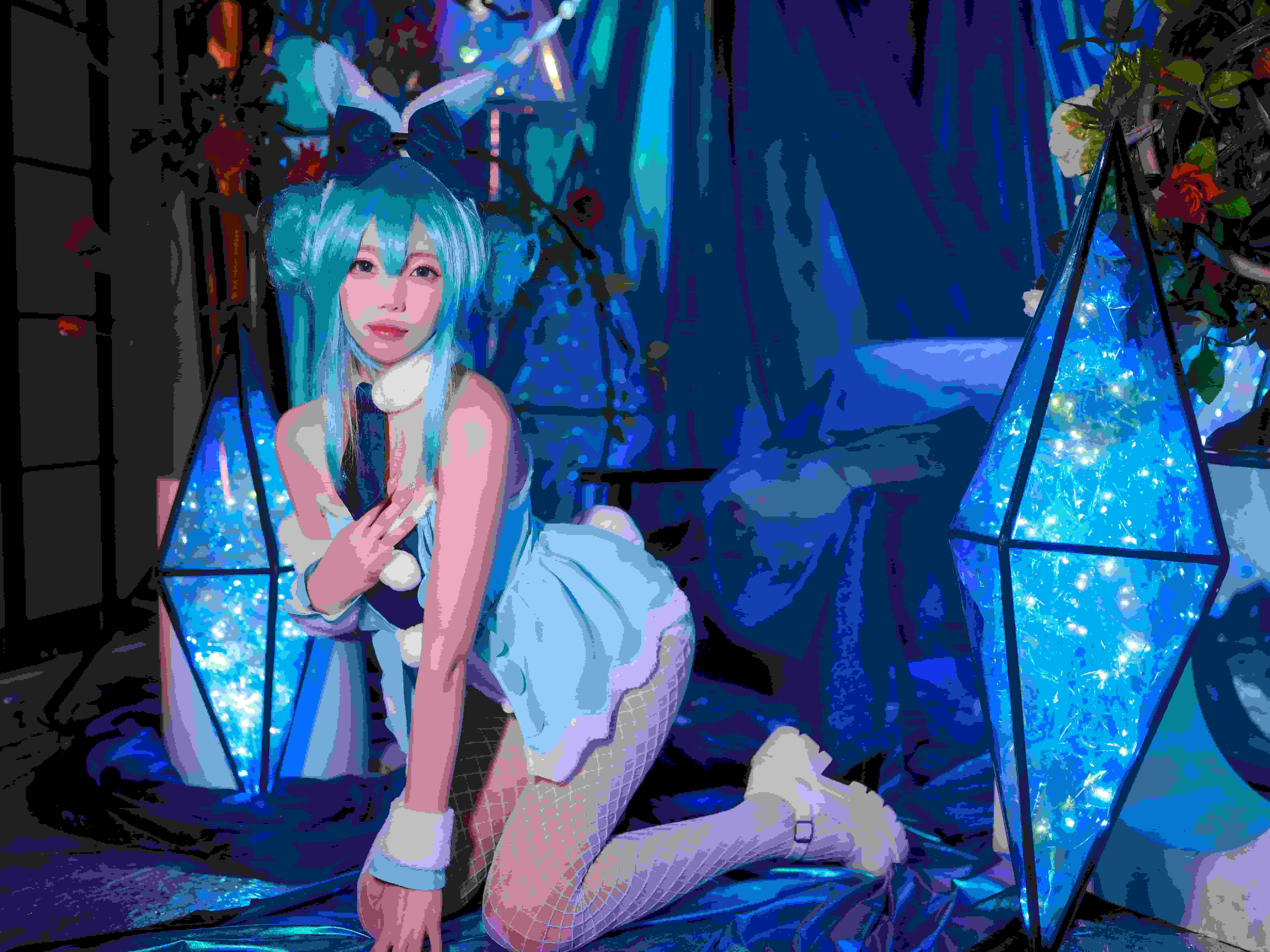 兔娘 - MIKU初音未来兔女郎 [13P-84MB]