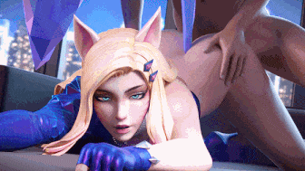 【3D动画/Nuttycravat】 25.07 新作：D.Va+阿狸 性感御姐后入爆肏中出 [778M]-第5张图片-萌站