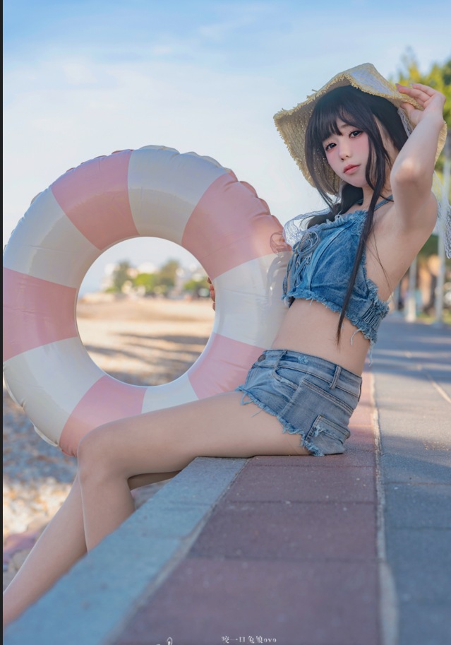 104 - 咬一口兔娘(黏黏团子兔)-『海の夏日』Shotgun [83P1V]-第3张图片-萌站