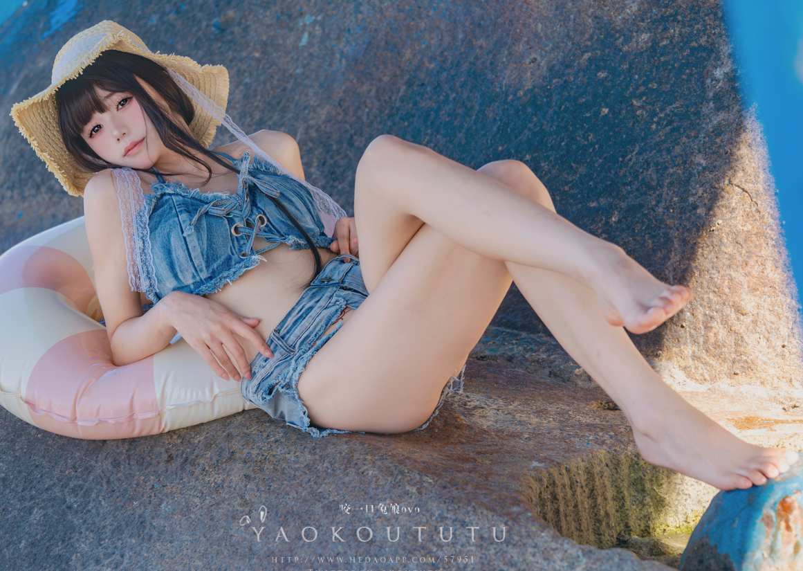 104 - 咬一口兔娘(黏黏团子兔)-『海の夏日』Shotgun [83P1V]-第5张图片-萌站