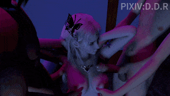 【3D动画/D.D.R】白衣小医仙 冷艳长腿御姐白丝足交侍奉 [769M]-第2张图片-萌站