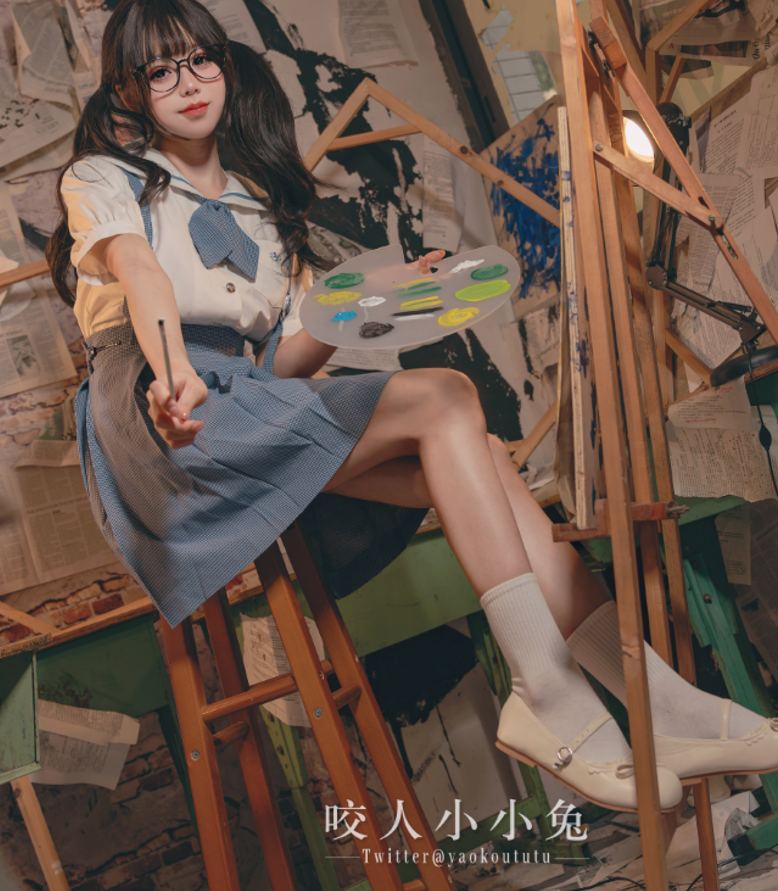 135 – 咬一口兔娘(黏黏团子兔)-未成名画作&B+WITH+U [71P1V]-第5张图片-萌站
