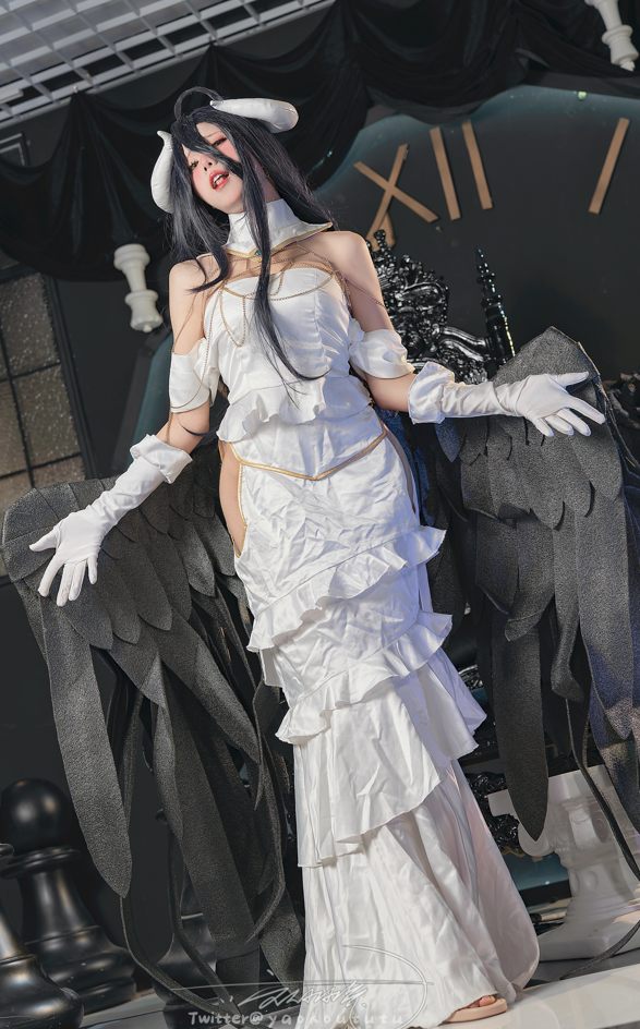 143 – 咬一口兔娘(黏黏团子兔)-23十二月作品『魅魔之耻 雅儿贝德』[73P1V]-第3张图片-萌站